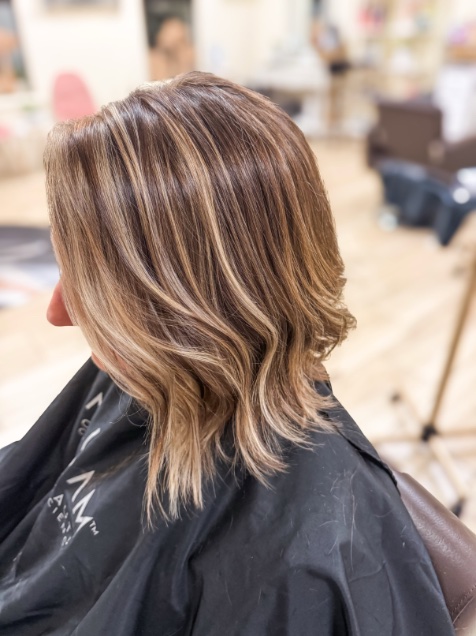 Warm balayage by Amanda