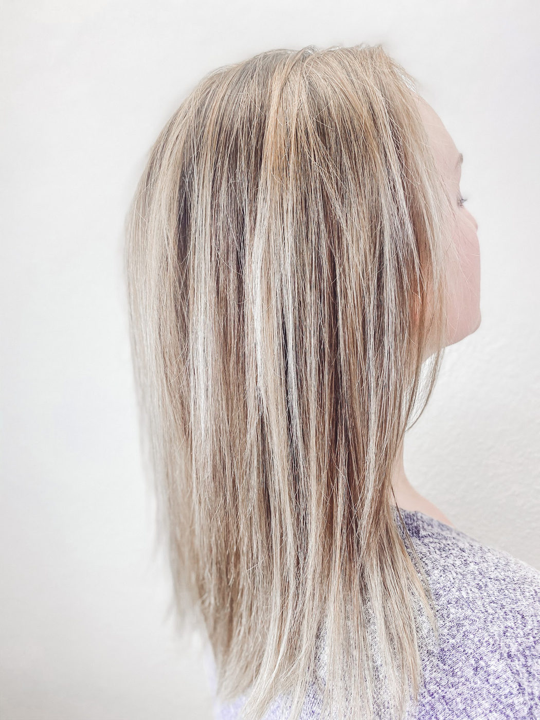 Balayage with foil by Amanda
